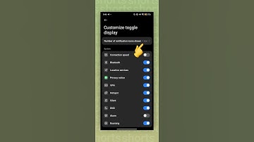 NOTIFICATION ICONS ON STATUS BAR