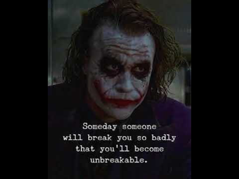 Joker Quotes About Pain Fight Back Youtube