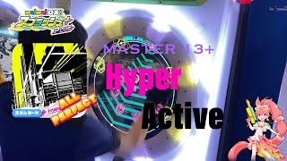 【maimaiでらっくすSplashPLUS】Hyper Active MASTER AP (Player:StrWng)