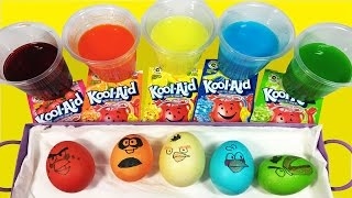 Angry Birds Easter Eggs Coloring - Coloring Easter Eggs With Kool Aid Learn Colors With An screenshot 4