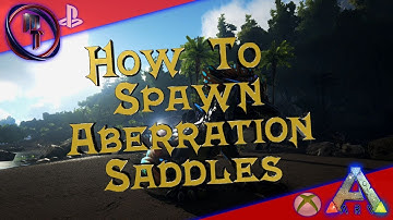 Ark How To Spawn Aberration Saddles (Short Commands)