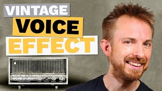 Vintage Effect for Voice Over (Black & White Film/Old Vinyl)
