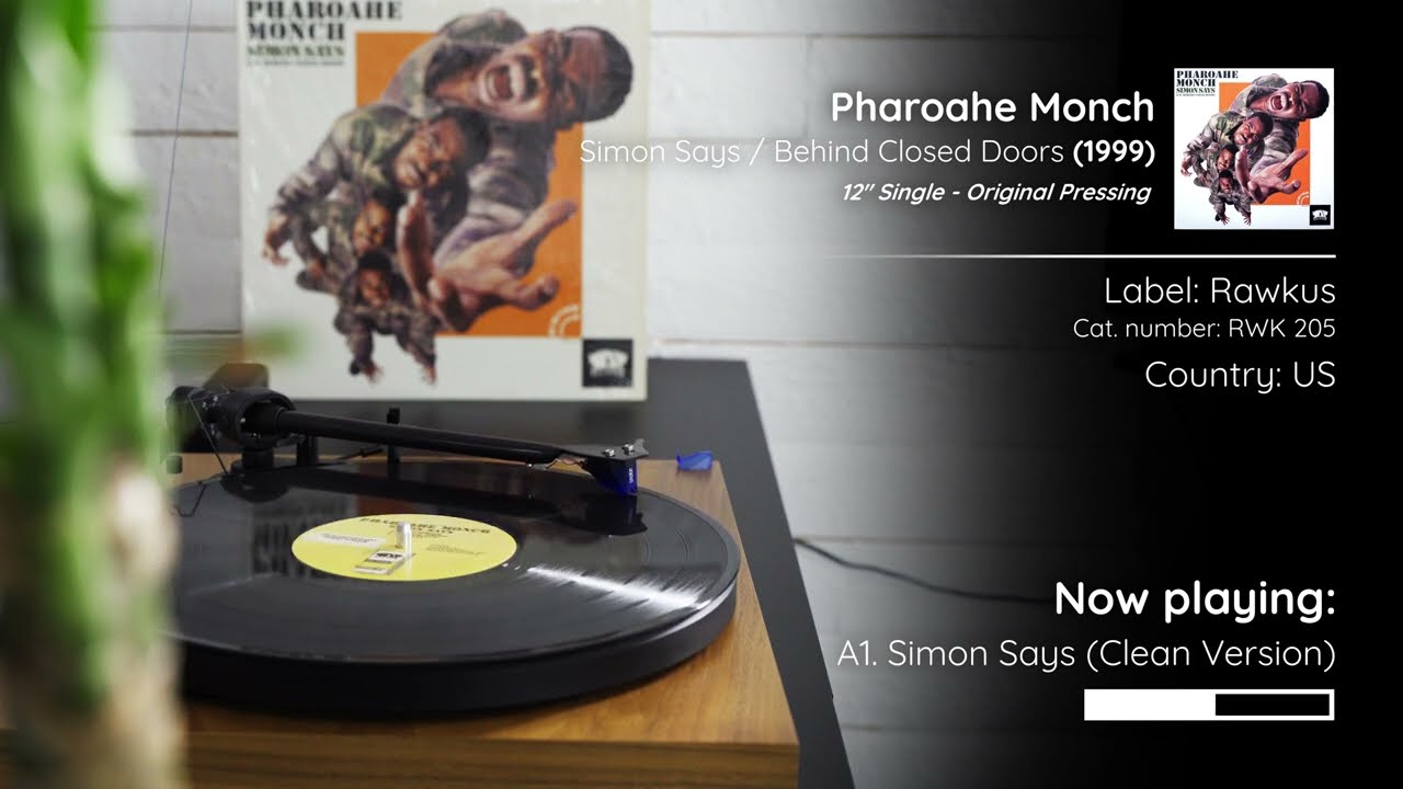 Pharoahe Monch - Simon Says / Behind Closed Doors (1999, 12 