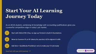 AI Certification for Accounting and Finance Professionals.