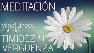 Mindfulness para superar la vergüenza y timidez.