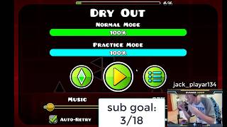 ninja plays geometry dash screenshot 5