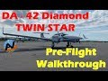 DA-42 Diamond Twin Star Preflight Walk-through