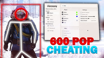600 POP OFFICAL SERVER CHEATING with MOST POWERFUL RUST CHEAT...