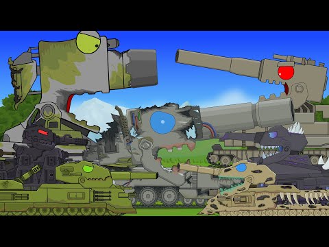 Видео: ГРОКС против СТАЛЬНЫХ МОНСТРОВ ВСЕ СЕРИИ! + БОНУС - Мультики про танки