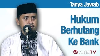 Tanya Jawab: Hukum Hutang Bank Untuk Renovasi Rumah - Ustadz Abdullah Zaen, MA