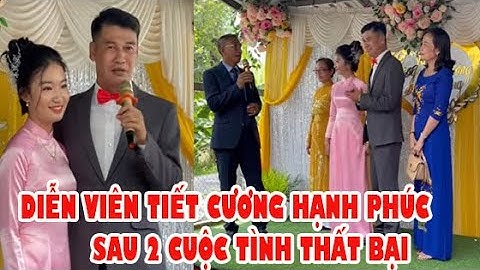 🔴❤ Đám cưới Tiết Cương với vợ trẻ: Mẹ ruột vắng mặt, Cát Tường bất ngờ vì cô dâu quá xinh
