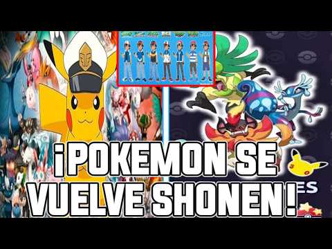 THE NEW POKEMON GENERATION WILL BE SHONEN | POKEMON WILL NOW BE FOR ADULTS #pokemon