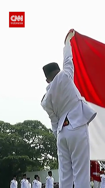 Detik-detik Upacara Pengibaran Bendera HUT Ke-78 RI