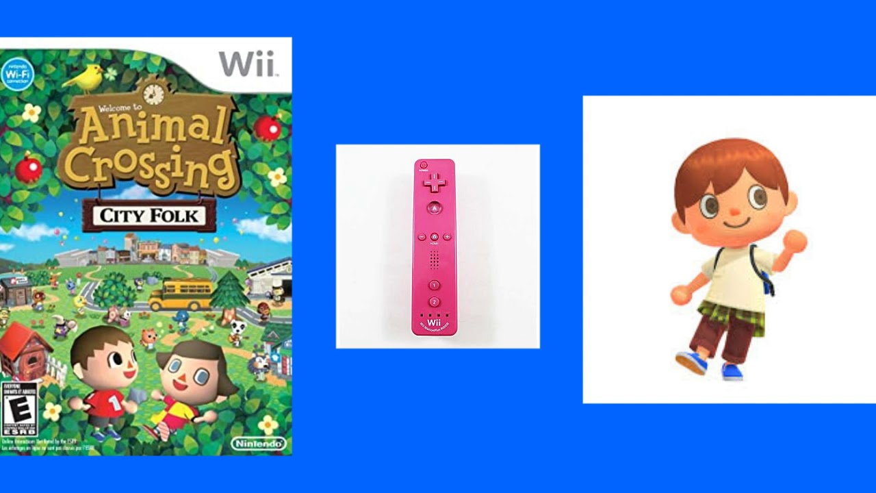Animal crossing city folk in a nutshell - YouTube