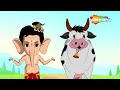 बाल गणेश जी के साथ गैया मेरी गाना  और अन्य लोकप्रिय हिंदी बच्चों के कविता  | Hindi Rhymes for Kids