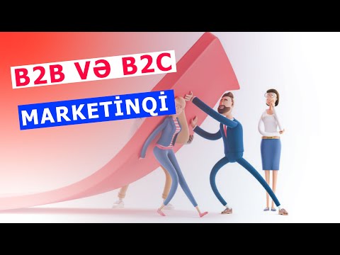 Video: B2B Və B2C Marketinqi Arasındakı Fərq