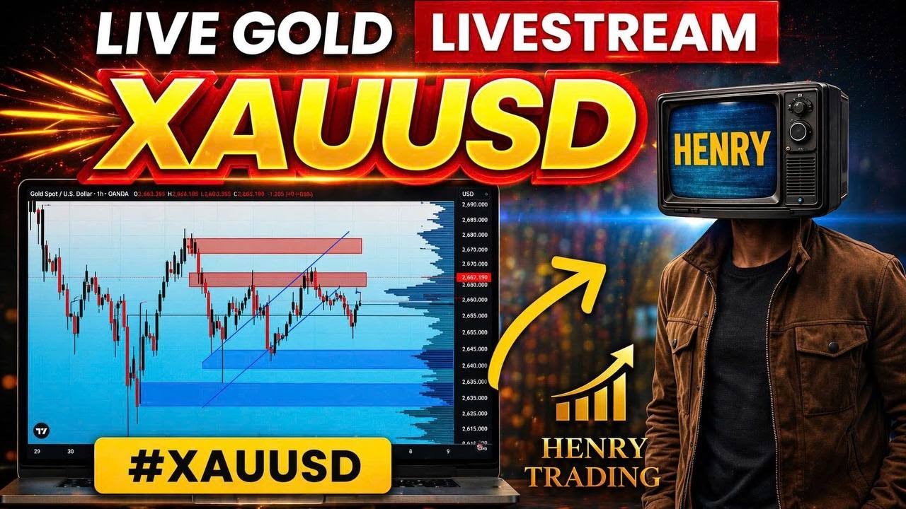 🔴 GOLD PRICE LIVE: Real-Time XAUUSD Analysis for Forex Education