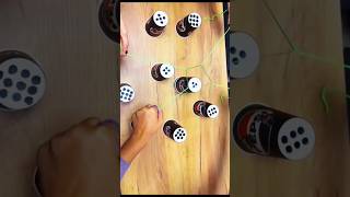 Glass Lifting Challenge with Rubber Band | Family Fun Game | #shorts #challenge #familygame