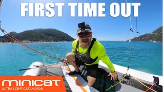 Beginner Sailing Lesson: Small Catamaran