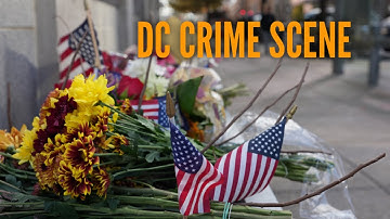 At the National Guard crime scene in DC