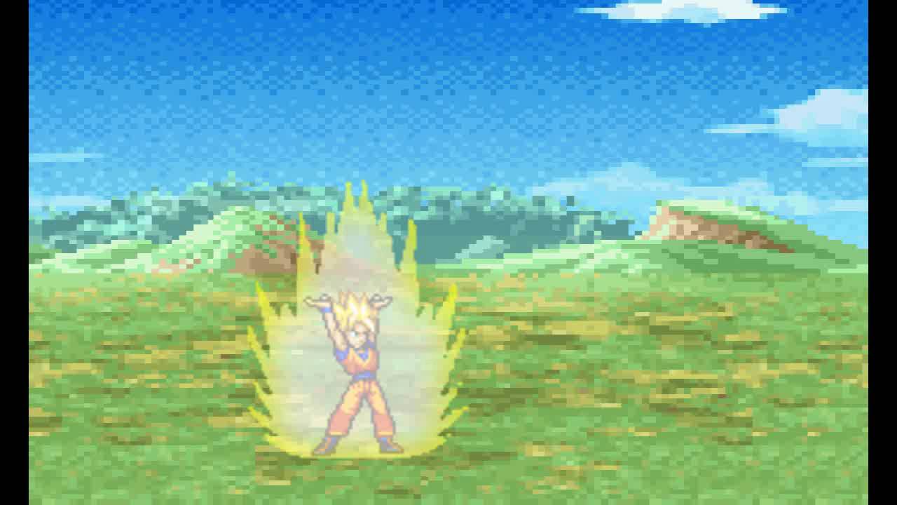 Dbz Sprite Aura Fx Tests Youtube