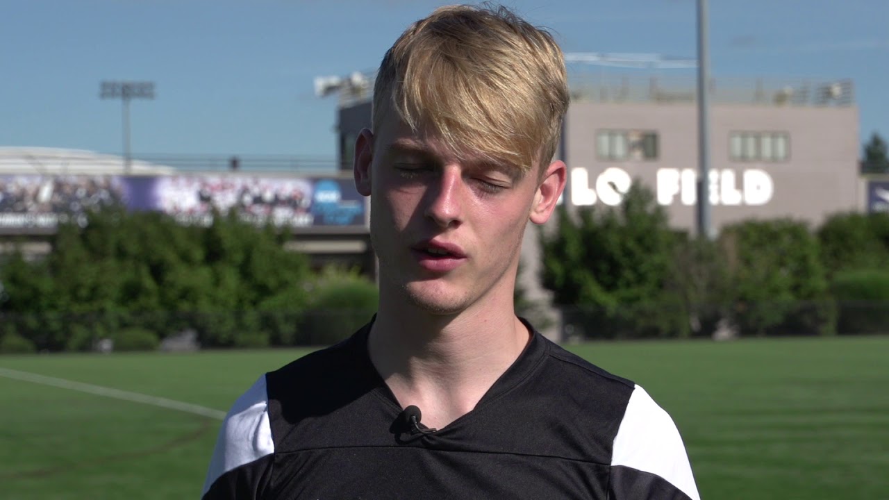 Get To Know UP Men's Soccer Freshman Spencer Myers - YouTube