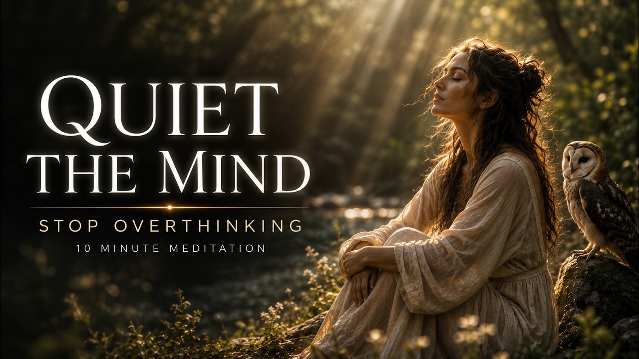 Quiet the Mind • Stop Overthinking Meditation • 391 Hz - YouTube