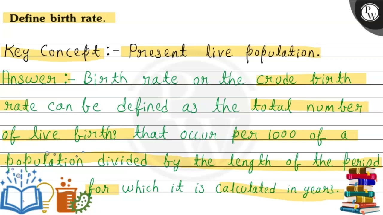 Define Birth Rate YouTube Define Birth Rate YouTube