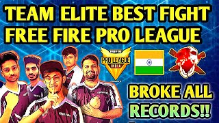 TEAM ELITE BEST FIGHT IN FREE FIRE PRO LEAGUE|| TEAM ELITE BEST CLUTCHES||@GAMINGWITHPAHADI