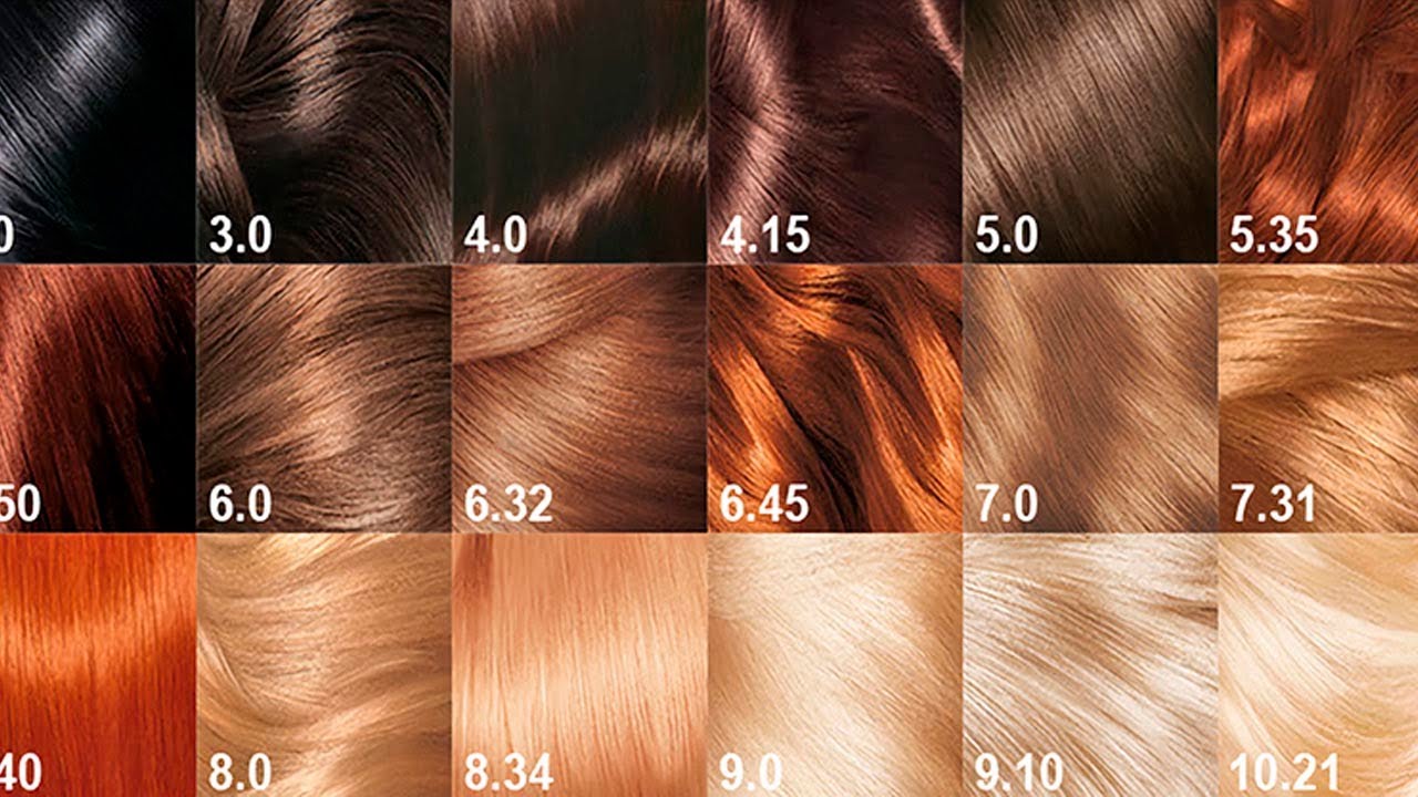 выбор цвета волос для женщин