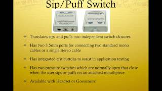 Sip and Puff Devices: A Comprehensive Review
