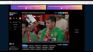 9Goal   Watch live Morocco vs Spain   FIFA World Cup   2022   Google Chrome 2022 12 06 20 36 55 screenshot 4