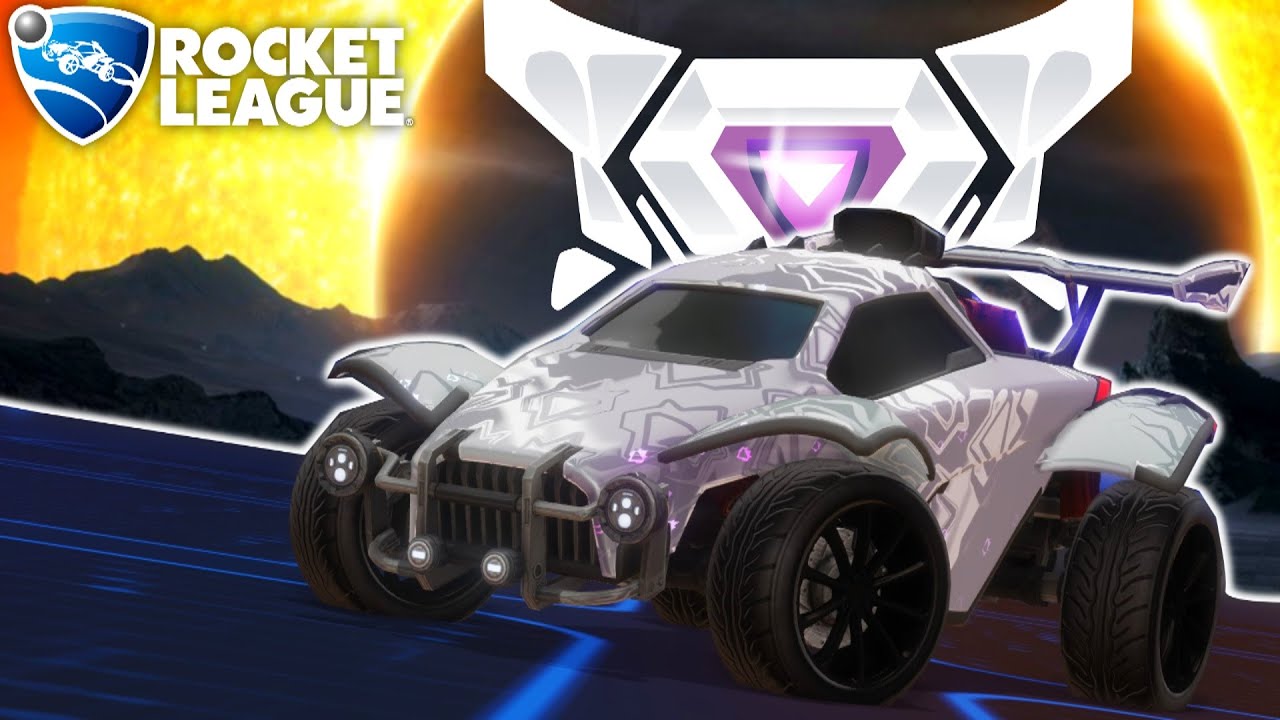 VIREI UMA LENDA COM O CARRO MAIS LINDO DO ROCKET LEAGUE