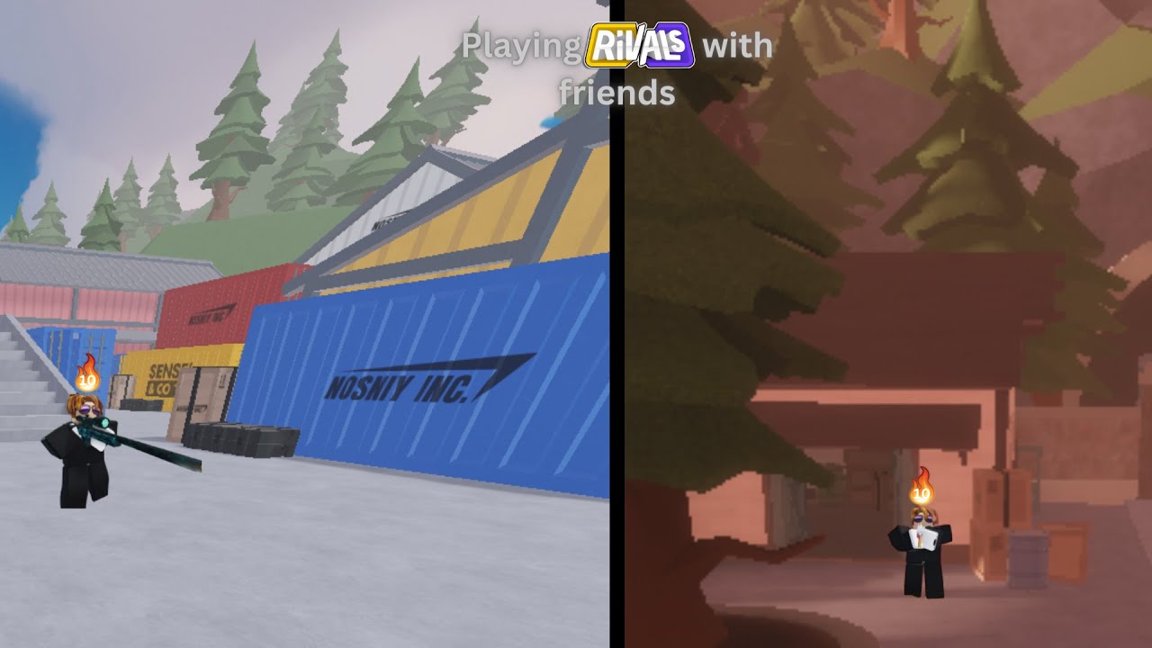 Roblox Rivals matches with friends | Rivals - YouTube