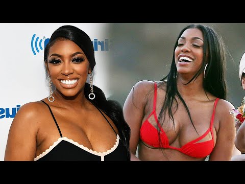 Watch Porsha Williams in a Red Polka Dot Bikini as She Dances to the Beat