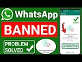 Whatsapp banned my number solution  whatsapp support phone number 2024  how to unbanned whatsapp