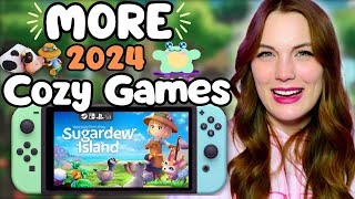 😋Oops! I Discovered EVEN MORE Cozy Games Releasing in 2024 so GET HYPE!