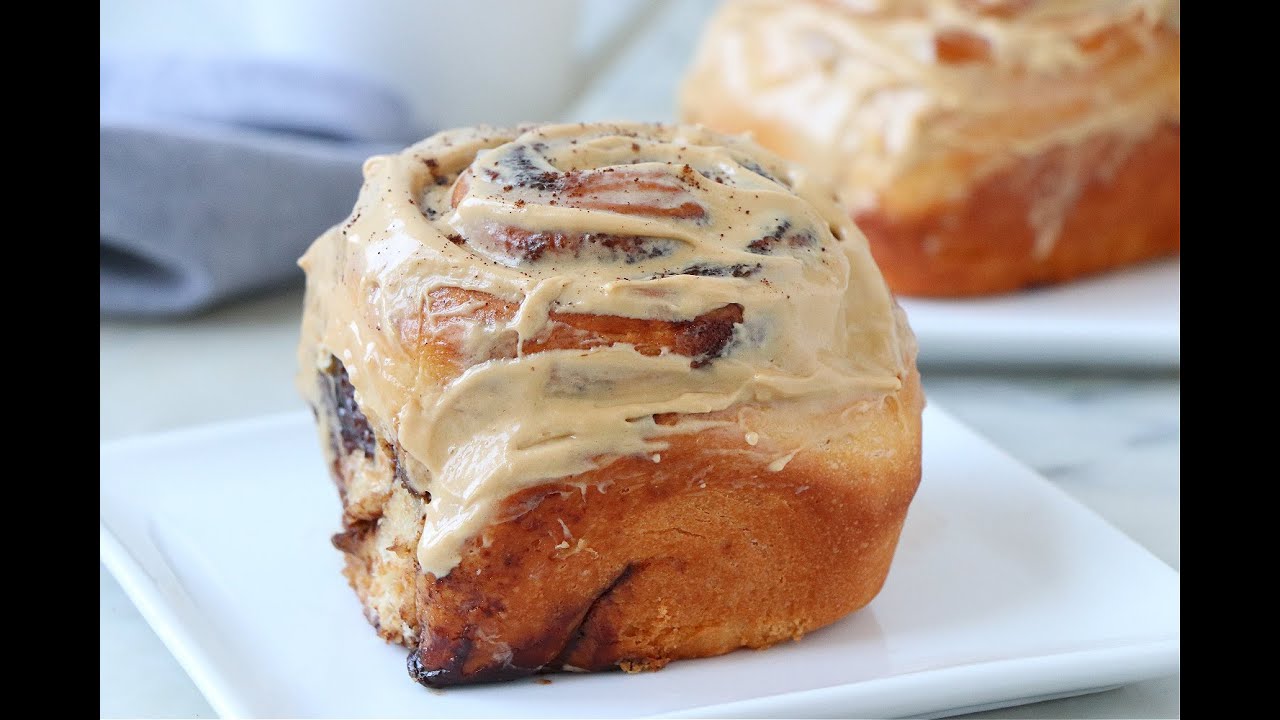 VEGAN CHOCOLATE ESPRESSO CINNAMON ROLLS YouTube