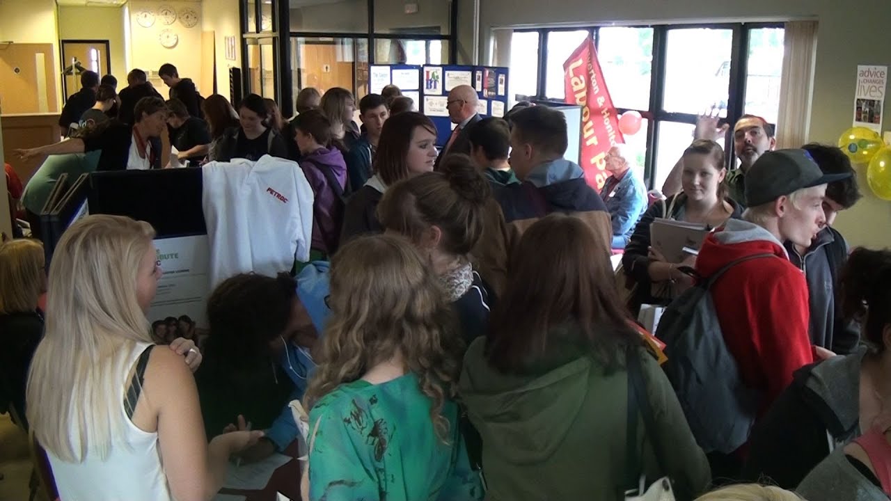 Petroc Tiverton Freshers Fair 2013