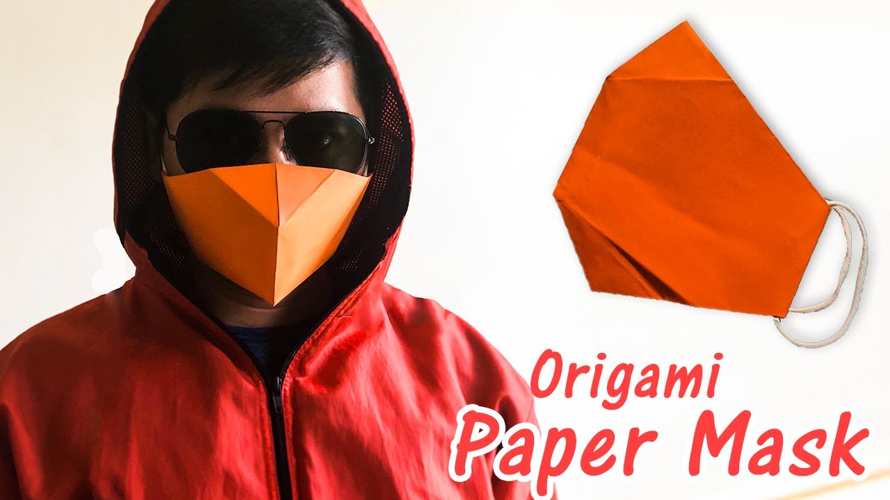 Easy origami Paper Medical Mask super COOL YouTube