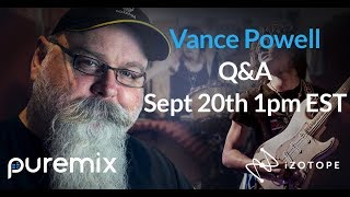 Q&A with Vance Powell