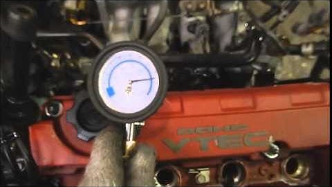 JapanDomesticMotor   JDM Acura Integra ITR DC2 B18C Engine Compression Test Video