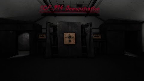 SCP-914 Demonstration