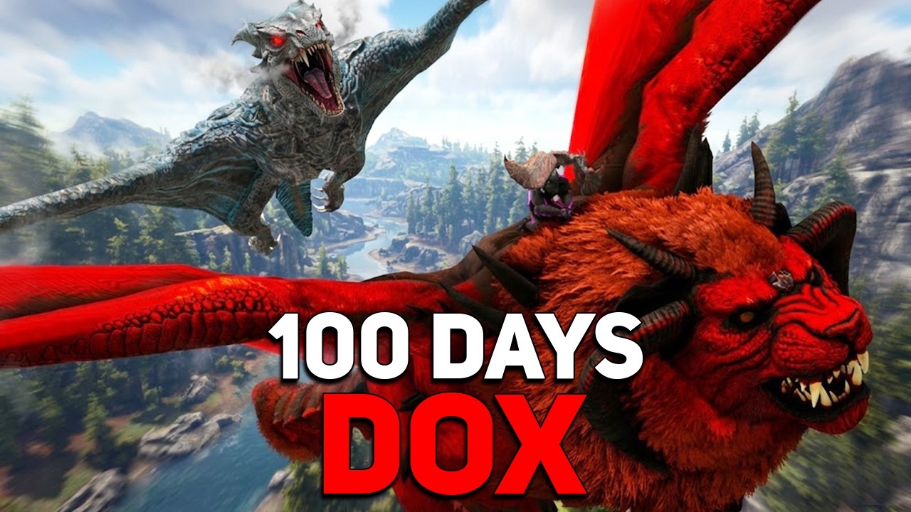 100 Ngày Ăn Hành Ngập Mồm Trong ARK DOX - NQH