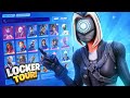 Most Stacked Fortnite Locker In the World (801 skins)