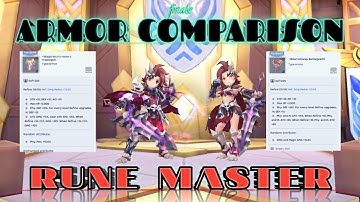 Ancient Equipment Damage Comparison part 2 | Armor for Runemaster | Ragnarok M: Eternal Love