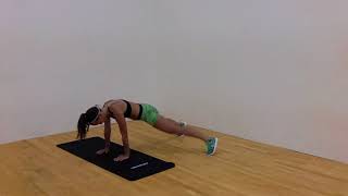 Plank Step Outs