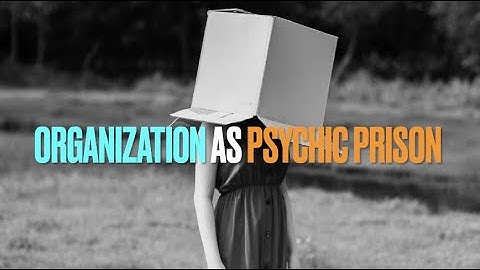 Metaphors of Organization: Organizations as Psychic Prisons