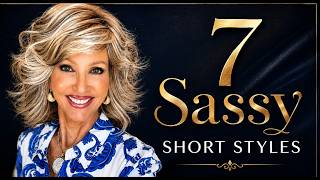 7 SASSY SHORT STYLES & 7 BRANDS!💖Flips, Asymmetry & Curls-but ALL beautiful! TLWIGS.COM  #wigs
