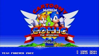 Sonic 2 Absolute: CA22 Cartoony Mayhem ✪ Full Game Playthrough (1080p/60fps)